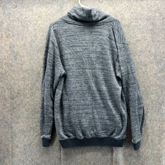 Vans Sweater Men XL Adult Gray Cardigan - Picture 2 of 10